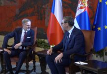Vučić sa premijerom Češke – Nastaviti jačanje saradnje i prijateljskih odnosa