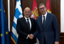 Vučić sa Dendijasom o unapređenju vojne saradnje, situaciji u regionu