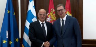 Vučić sa Dendijasom o unapređenju vojne saradnje, situaciji u regionu