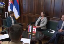 Susret predsednice Narodne skupštine i ambasadorke Kanade