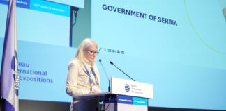 Srbiji uručena zastava EXPO