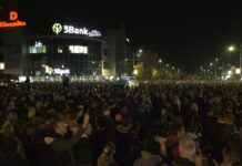 Protest u Novom Sadu – Krivi ste. Odgovaraćete!