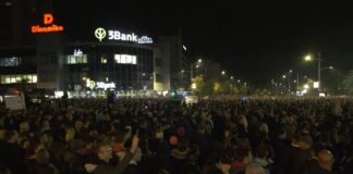 Protest u Novom Sadu – Krivi ste. Odgovaraćete!