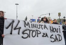 Novi Sad i Beograd stali na 14 minuta u znak sećanja na poginule