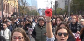 Protest u Beogradu zbog tragedije u Novom Sadu – Ovo je kap koja je prelila čašu