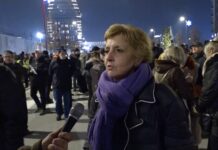 Blokada u Beogradu na vodi uz nekoliko incidenata