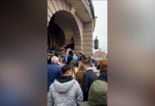 Blokirana zgrada Rektorata Univeziteta u Nišu