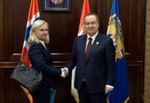 Dačić – Podrška Norveške jačanju kapaciteta MUP-a Srbije