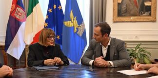 Gojković i Fedriga o intenziviranju saradnje Vojvodine i italijanske regije Friuli Venecija Đulija