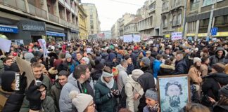 Protestni skup „Učitelji i nastavnici su uz studente“ – Poziv na generalni štrajk