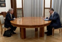 Vučić sa britanskim ambasadorom Edvardom Fergusonom o ekonomskoj saradnji