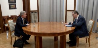 Vučić sa britanskim ambasadorom Edvardom Fergusonom o ekonomskoj saradnji