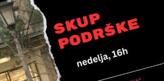 Najavljen skup podrške u Lazarevu