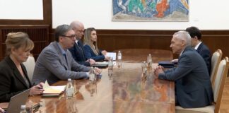 Vučić sa Harčenkom o posledicama sankcija SAD-a prema NIS-u