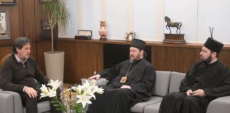 Sastanak ministra Gašića sa vojnim episkopom Dositejem