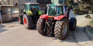 Poljoprivrednici iz Rače blokirali puteve – zahtevaju umanjenje poreza na imovinu