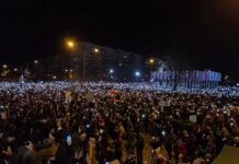 Blokada mostova u Novom Sadu – Blokirana tri mosta, tri meseca od pada nadstrešnice