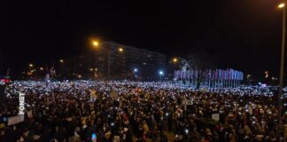 Blokada mostova u Novom Sadu – Blokirana tri mosta, tri meseca od pada nadstrešnice