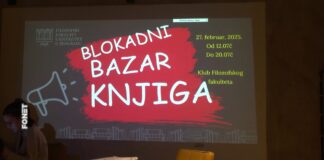 Počeo blokadni bazar knjiga