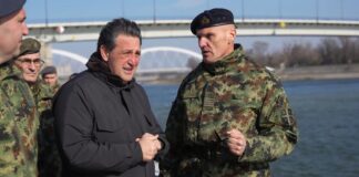 Ministar odbrane obišao pripadnike Rečne flotile