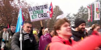 Nastavljen studentski pohod ka Kragujevcu