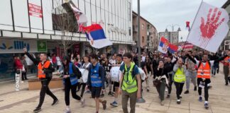 Studenti, đaci, profesori i građani marširaju ka Beogradu