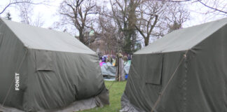 Veterani u pionirskom parku