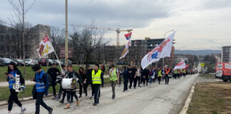 Studenti krenuli iz Kragujevca