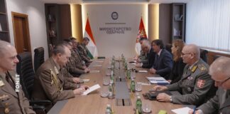 Kontinuirano unapređenje saradnje sa Mađarskom u oblasti odbrane
