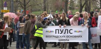 Protest prosvetara – Za zdravo i bezbedno obrazovanje
