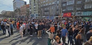 Petnaestominutne tišine i pešačenje do Beograda