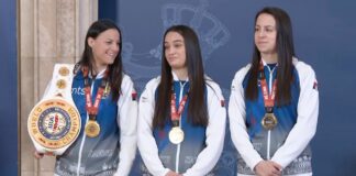 Srpske bokserke kod predsednika Vučića