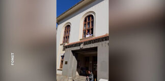 Policija sprečila građane da uđu u Skupštinu opštine Bogatić