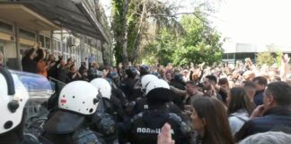 Studenti u blokadi FTN osudili nasilje i objavljivanje ličnih podataka u tabloidu