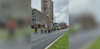 Kolona studenta iz Novog Sada krenula biciklima u Strazbur
