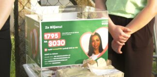 U Kleku održan Humanitarni koncert „Srcem za Biljanu“