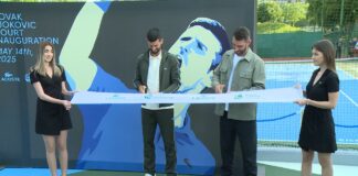 Novak Đoković svečano otvorio teniski teren u Beogradu