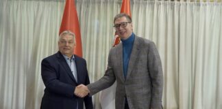 Vučić se danas u Beogradu sastao s Orbanom
