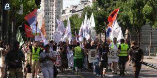 Osnovan Društveni front, održan prvi protest ispred Ministarstva rada