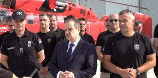 Posade Helikopterske jedinice MUP-a vratile se iz Crne Gore