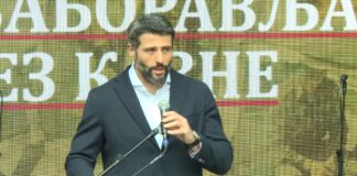 Šapić -Dozovimo se u pamet, tugujmo u tišini