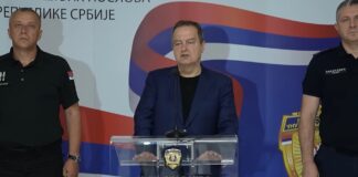 Dačić pozvao građane na mir