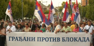 U Zrenjaninu održan skup ’’Građani protiv blokada’’