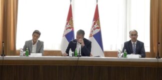 Bez obraćanja novinarima po završetku sednice Saveta za nacionalnu bezbednost