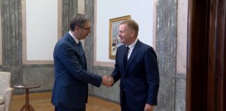 Vučić sa Sorensenom – Dijalog vratiti na obavezu formiranja ZSO i zaštitu prava Srba