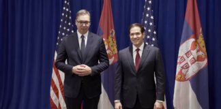 Vučić razgovarao sa Rubiom o carinama na robu iz Srbije