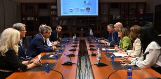 Maja Gojković u Solunu sa generalnim direktorom sajma „Helexpo“