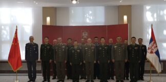 Načelnik Generalštaba sa delegacijom NR Kine