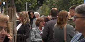 Održan skup podrške tužiteljki Bojani Savović ispred Visokog saveta tužilaštva