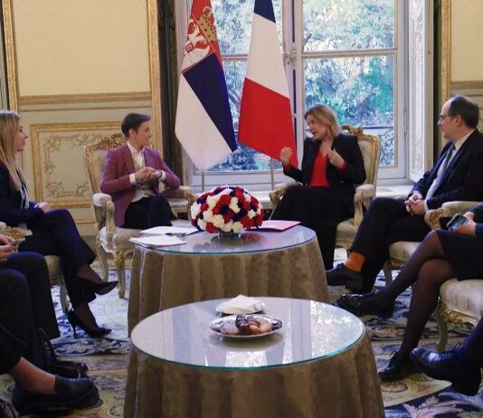 Brnabić se sastala sa predsednicom Parlamenta Francuske